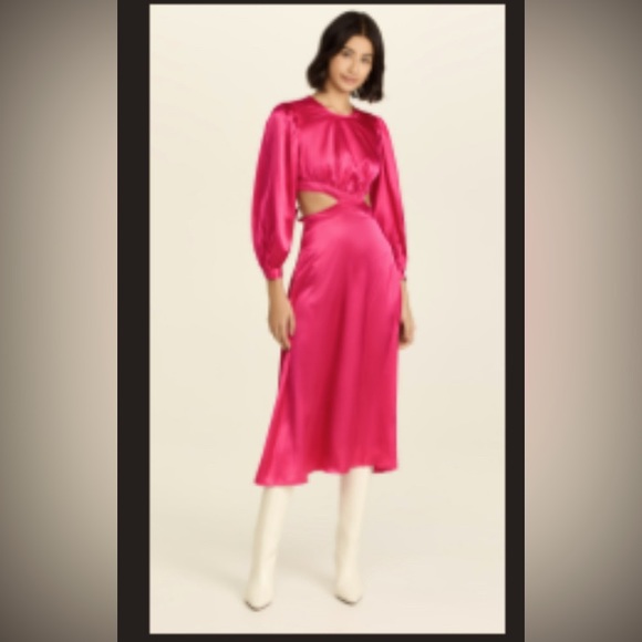 Rahi Cierra Cut Out Midi Dress - Picture 1 of 3